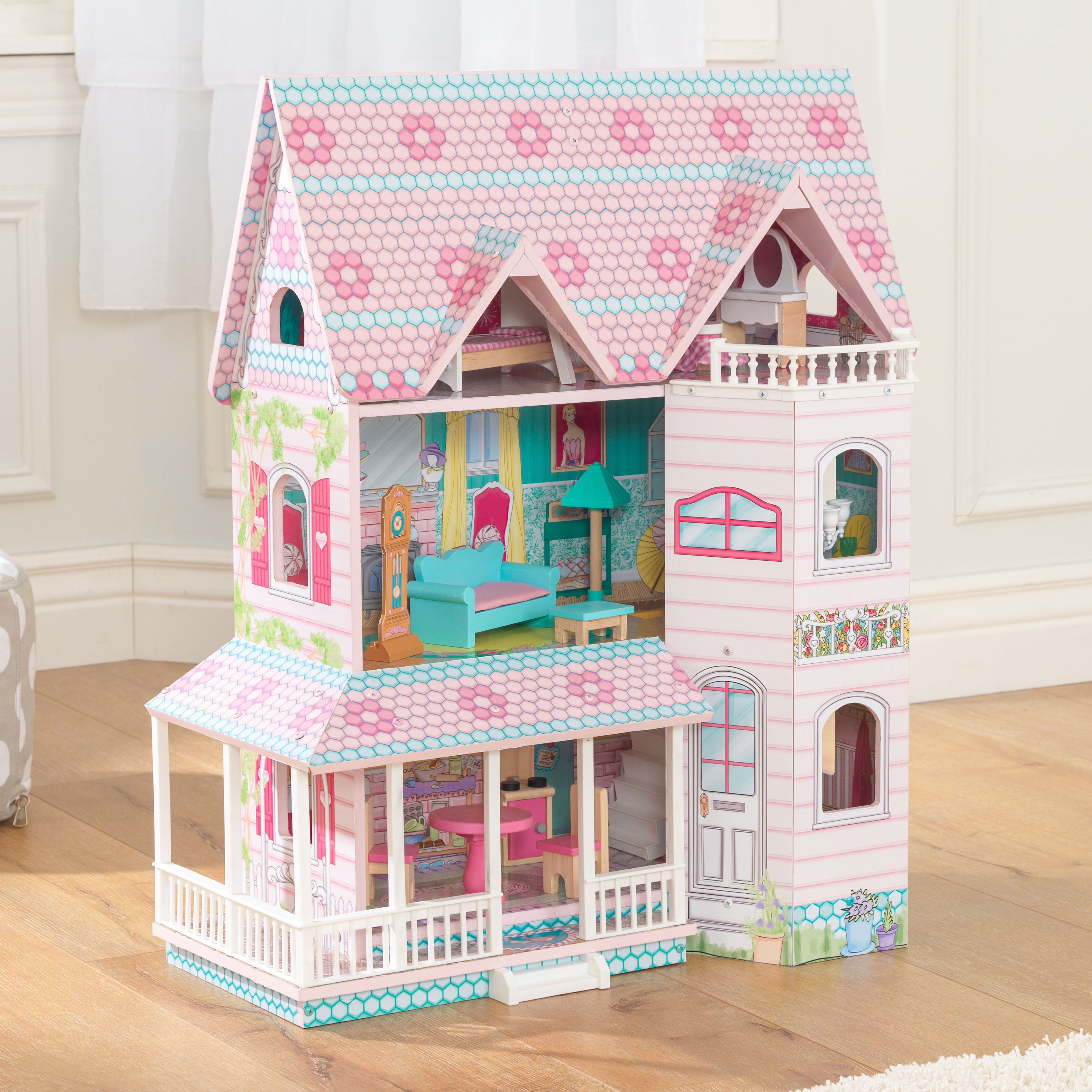 KidKraft Abbey Manor Dollhouse Reviews Wayfair